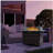 Outdoor 50,000 BTU Propane Gas Fire Table with Cover, Glass Windscreen Base, Suitable for Garden, Patio, Backyard