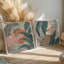Ensemble de 2 feuilles tropicales-46116017-46116020