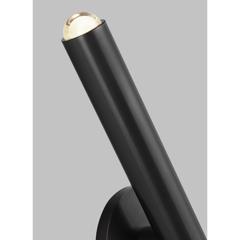 Ebell 1 - Light LED Armed Sconce, Dark Bronze