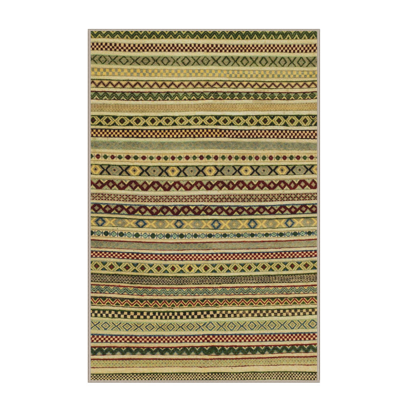 Abstract Indoor Rug, Rectangle 5' x 8'