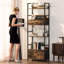 HOMCOM 6-Tier Industrial Bookcase Shelving Unit, 60x30x176-406881623