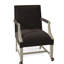 Warwick Upholstered Solid Back Arm Chair-195945974-195947373