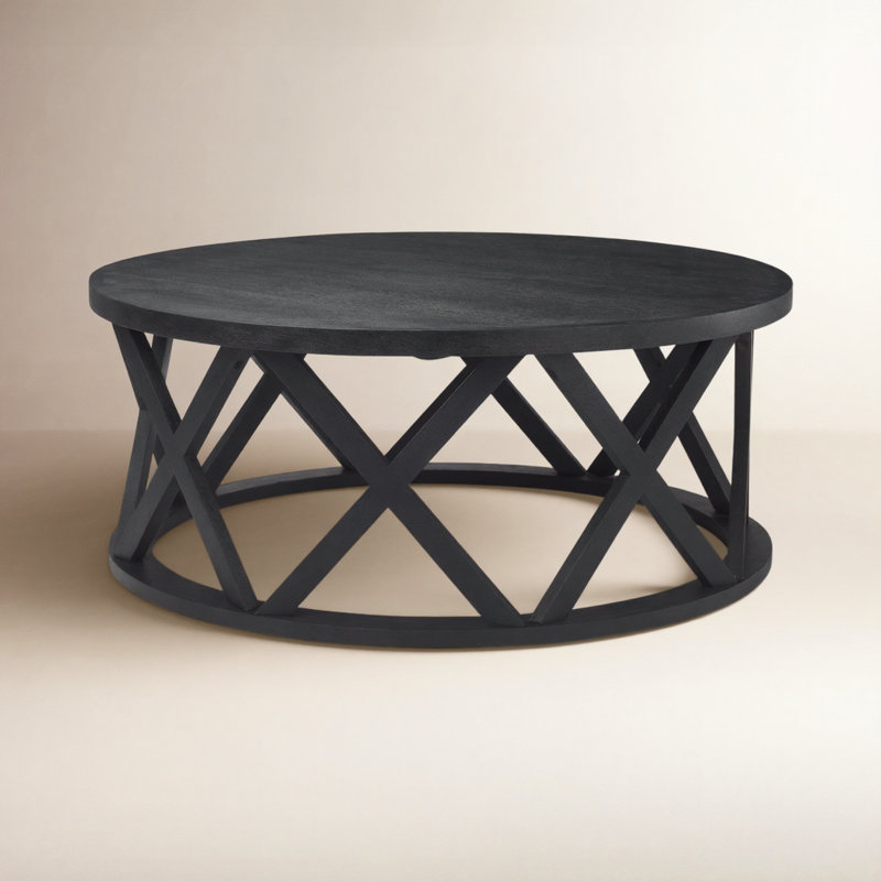 Table basse Royale, Noir