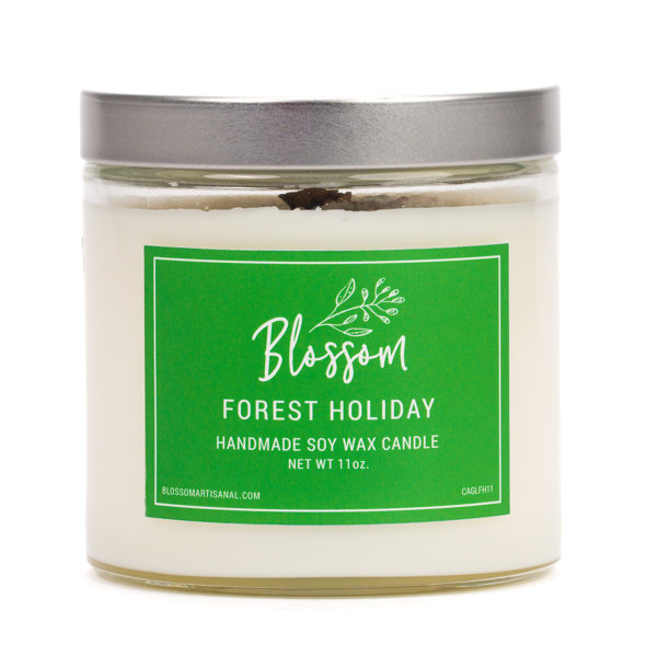 Blossom Artisanal Forest Holiday Scented Jar Candle | Wayfair