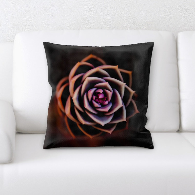 Summer Gaze I Sharp Colours Throw Pillow