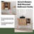 24'' Floating Single Bathroom Vanity with Ceramic Sink