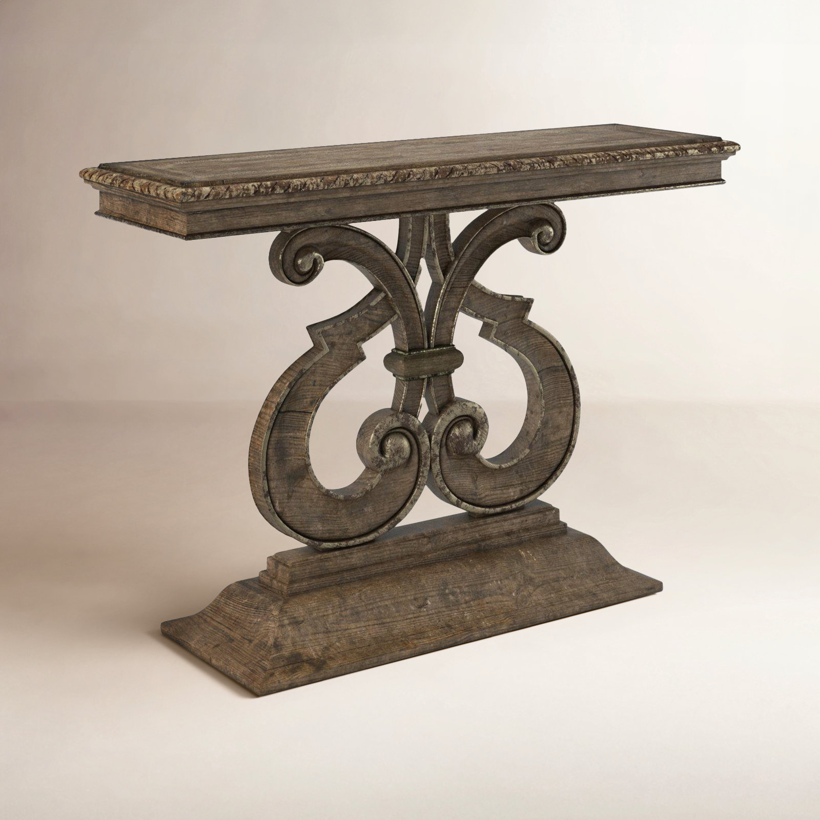 Charlene 48'' Solid Wood Console Table