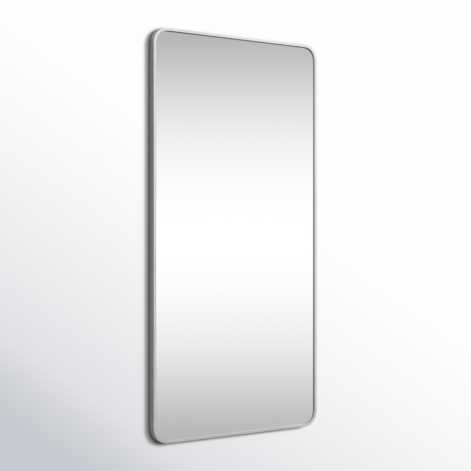 Sabine 36" Accent Mirror, Silver, 60" x 30"