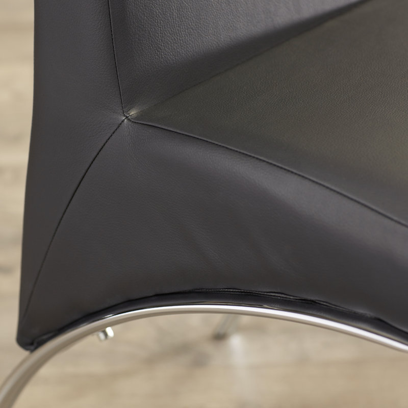 Coetta Side Chair (Set of 2), Black, Light Gold