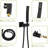 Ceiling Mounted Dual Shower - Stainless Steel Valve Function Kit Oil Rubber Bronze 360 Adjustable Balanced-124583764