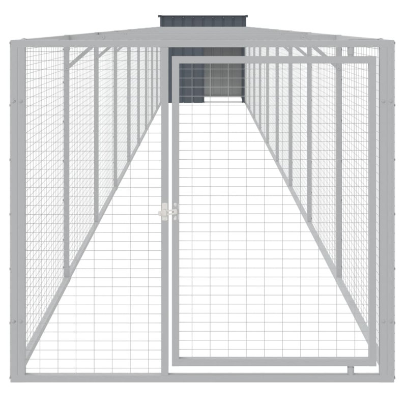 Niche pour chien Drayson, H 43,3 po x l 43,3 po x P 400,4 po, Gris anthracite