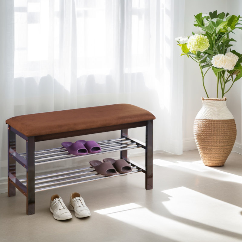 8 Pair Shoe Storage Bench