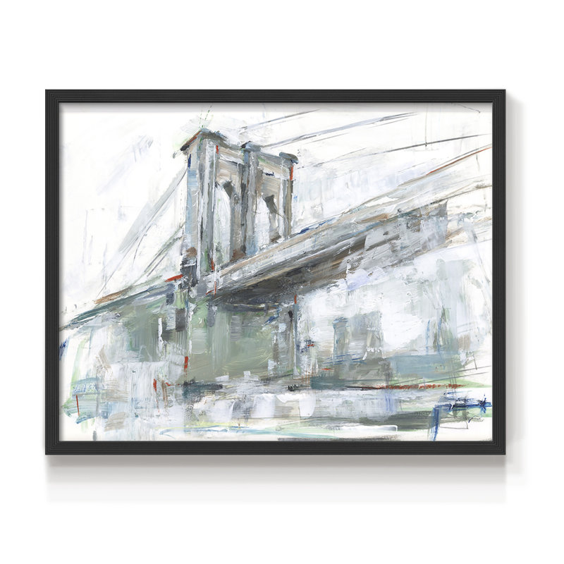 Brilliant City Study III -Framed Print - Restickable