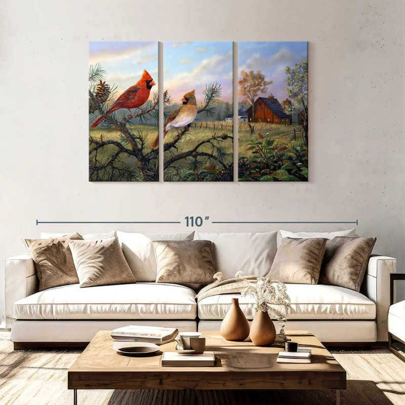 Meadow Retreat, 48" H x 74" W