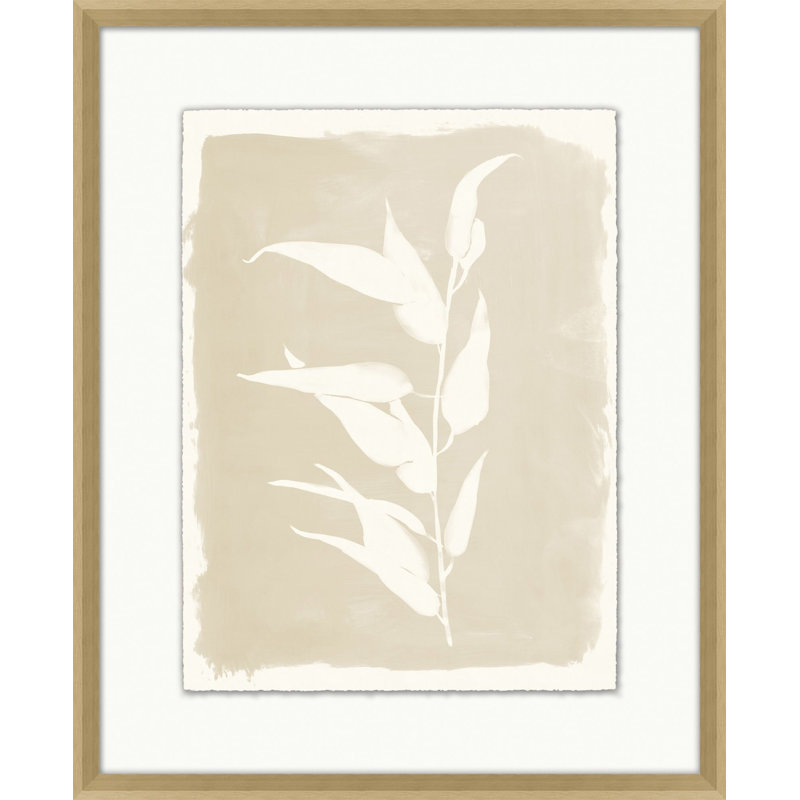 Motif floral 2 - impression de cadre photo simple