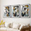 ANIMALS Series Cxxi - Impression encadrée sur mesure de qualité supérieure - 3 pièces-740365862-740365869