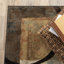 Tapis à motif abstrait brun / noir / beige Geovany-55069164