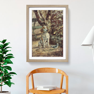 The Artist's Dog by Henri de Toulouse-Lautrec - Picture Frame Painting