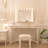 Jahziyah LED Lighted Hollywood Makeup Mirror Vanity Mirror with Dimmable & Memory Function-661436962-661436970