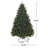 7.5Ft Hinged Tree With 2559 Tips