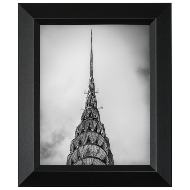 Black Series - Narrow 24X36 inch Black Single Image Picture Frame, L 12 po x H 16 po, Acrylique, Rectangulaire