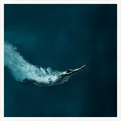 Diving Depths Print by Mat Sanders