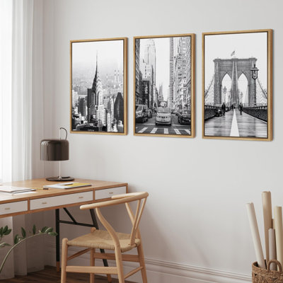 NYC New York Cityscape Urban Architecture Photography Realism Scenic Landscape Decor