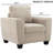 Transitional Style 1pc Chair-1038368101