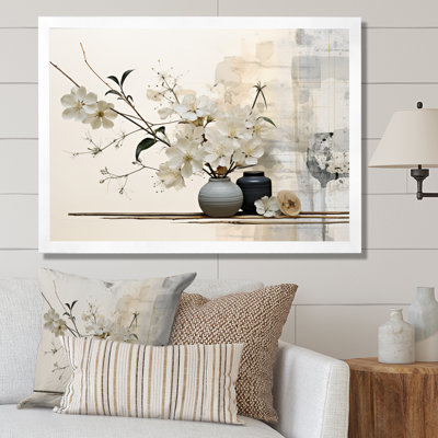 «Asian Art Sumie Zen II», reproduction d'art sur toile asiatique