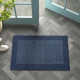 Dolma Handmade Loomed Wool Navy/Dark Blue Rug