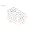 Southwick ECOFLEX Elevated Dog Feeder-116859930