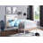 Egon Metal Bed, Cargo Container Style, Rectangular Headboard & Footboard-982543908-984533178