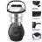 Whetstone Dynamo Hand Crank Solar Powered Lantern - Battery-Operated or Rechargeable LED Light with Adjustable Settings for Camping