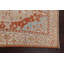 Tapis rouille en laine noué à la main de conception unique 3 pi 1 po x 5 pi 1 po