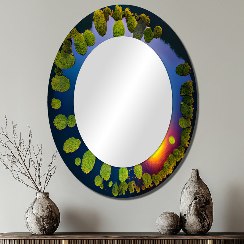 Miroir mural Arial View, 40 po x 30 po