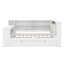 Lit plateforme en bois avec tablettes de rangement, tiroirs, station de charge, DEL, bureau et tête de lit tapissier-1547980873-1547980870