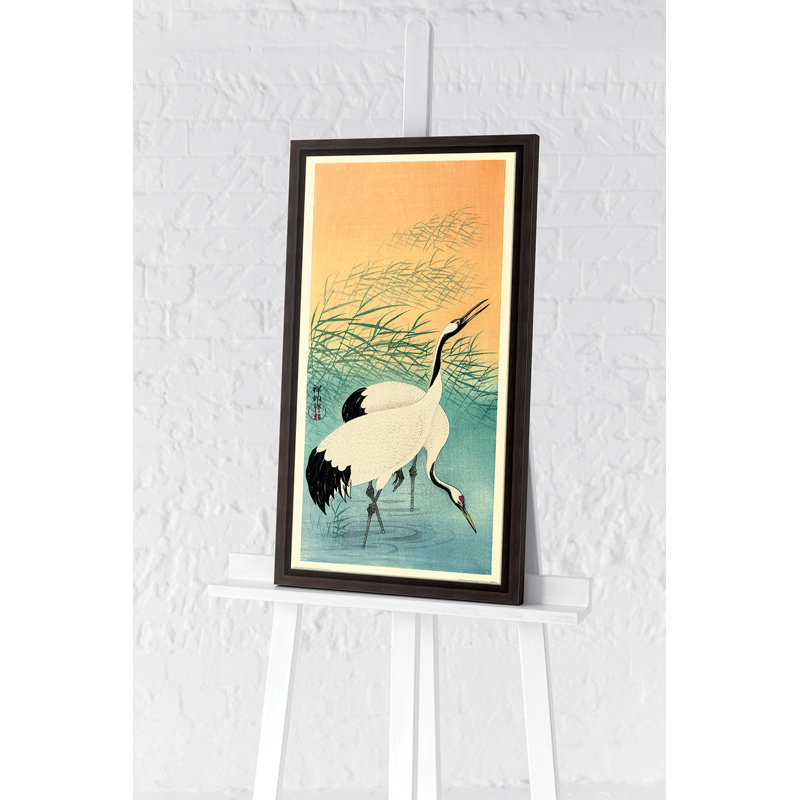 Two Cranes 1 Piece Painting