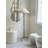 Wabi-Sabi Style Wrought Iron & Fabric Floor Lamp