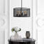 Luminaire suspendu tambour 5 lumières Shankle