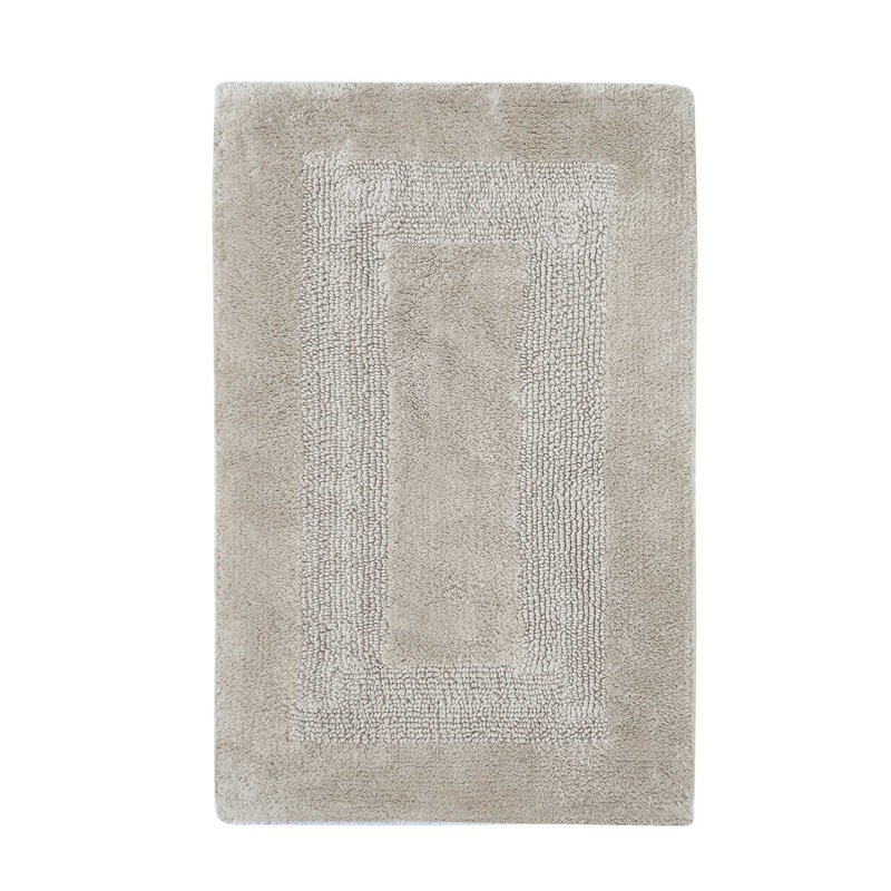 Baignoire en coton filé à anneaux Jessica Ebern Designs Home Jessica, Taupe, Simple - L 20 po x l 32 po