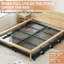 Beachcrest Home Fabric Underbed Storage