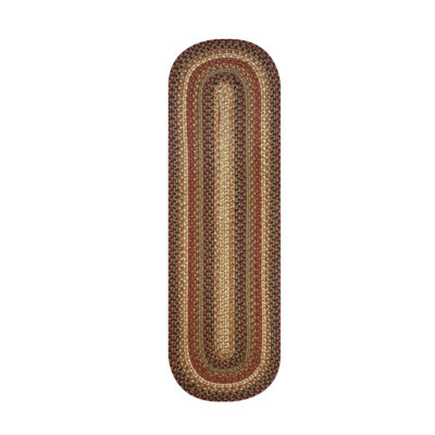 Premium Jute Braided Indoor Table Runners - Set of 2, Size 8"x28"