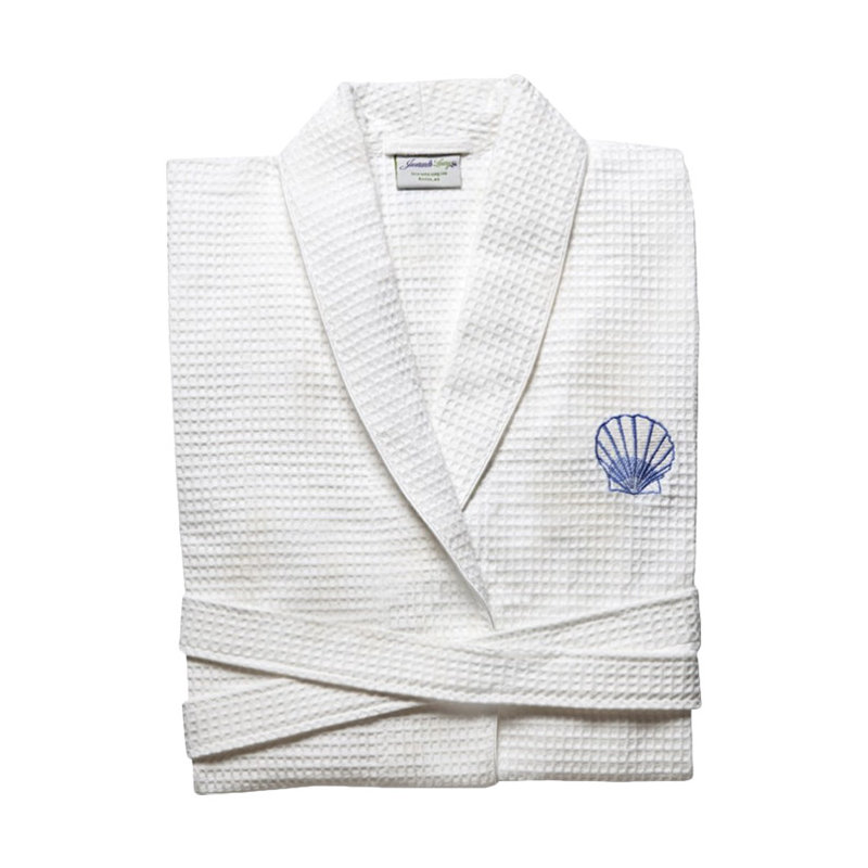 Scallop Bathrobe, Small