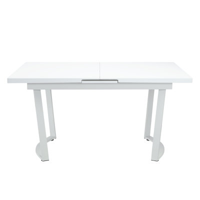 Aaly Extendable Metal Base Dining Table