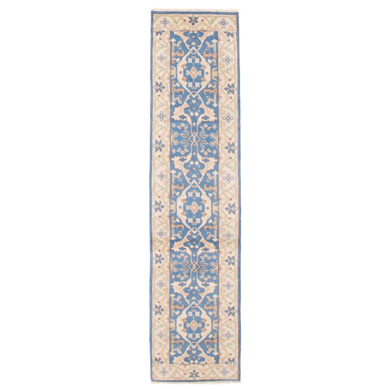Tapis bleu unique 2 pi 7 po x 10 pi 2 po Dotyville