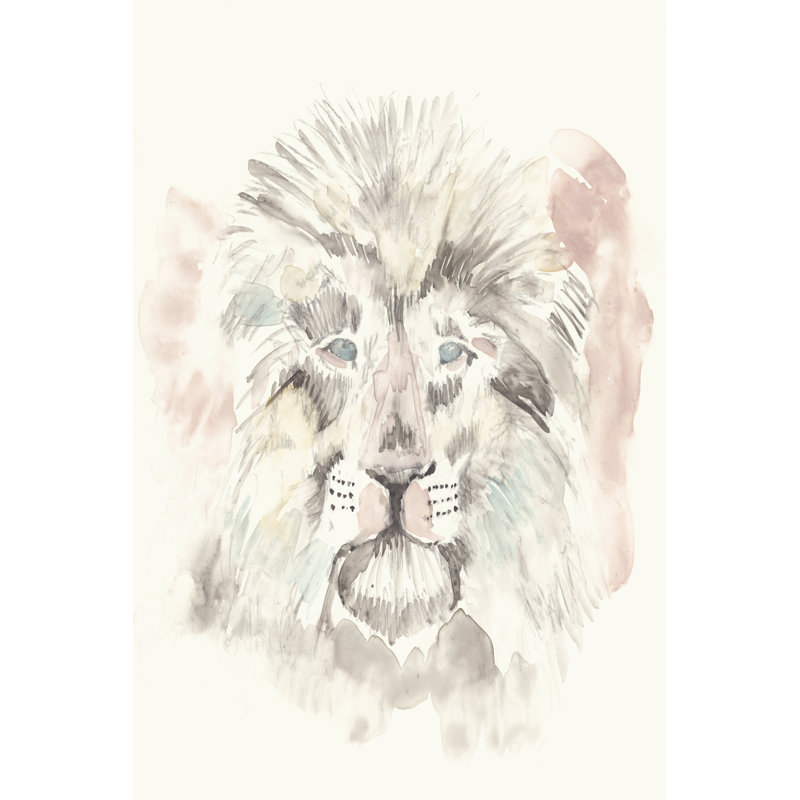 Pastel Safari III by Jennifer Goldberger - Wrapped Canvas Art Prints, 46cm H x 30cm W