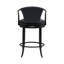 Tabouret de bar pivotant à hauteur de comptoir Conti-2137123664-2137123667
