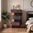 Rotating drawer storage cabinet