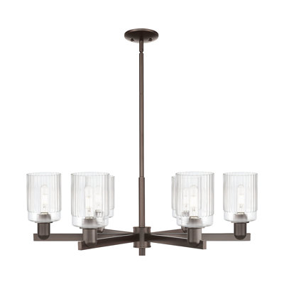 Arcadia - Hadley - Lustre suspendu 6 lumières