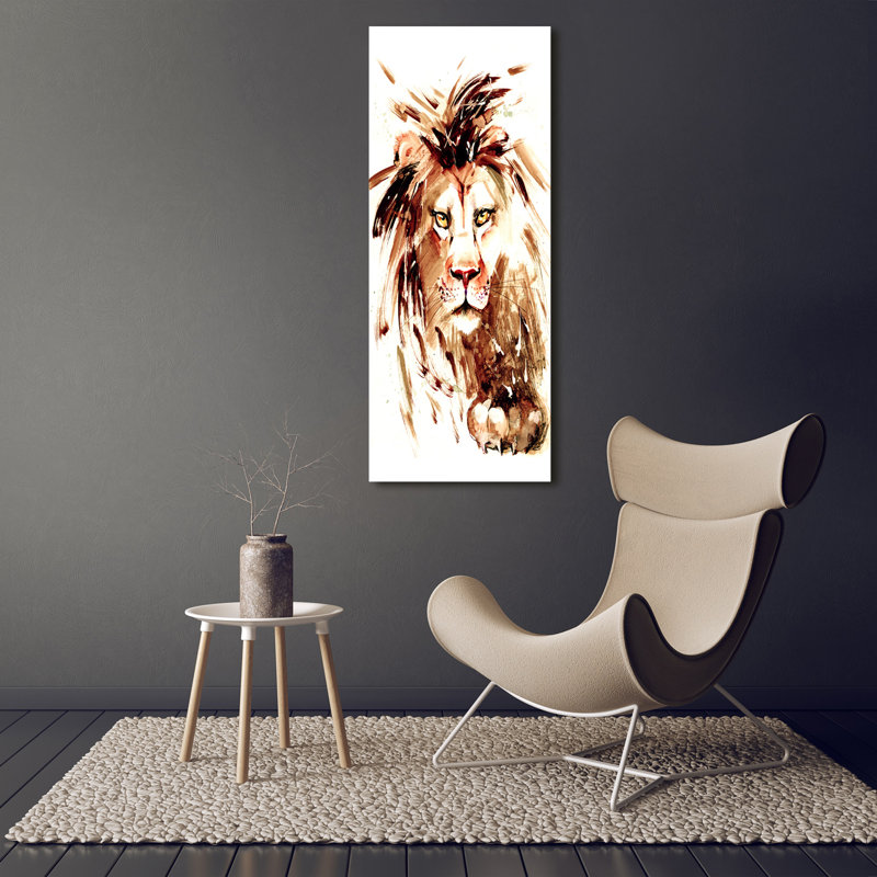 Lion - Wrapped Canvas Print